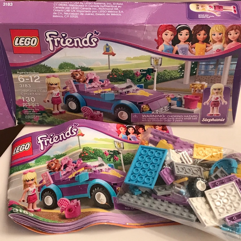 LEGO Friends Stephanie's Cool Convertible set 3183